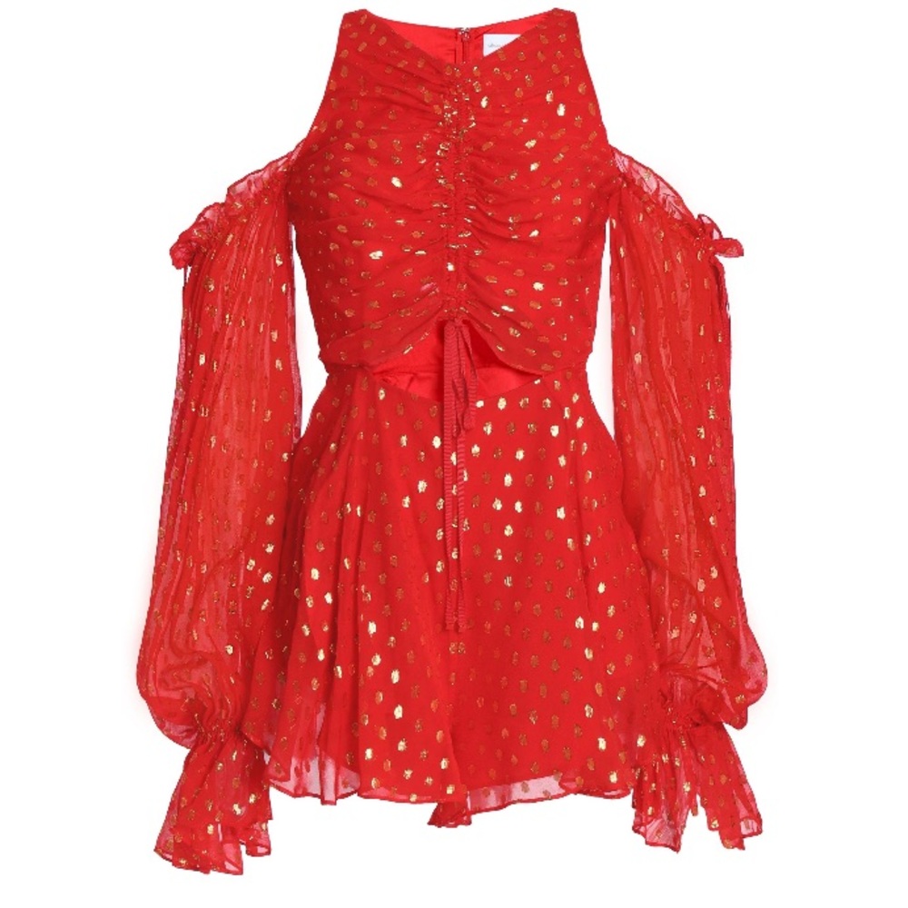 Alice McCall Did It Again Cold-ShoulderPlaysuit Romper - Picture 2 of 6